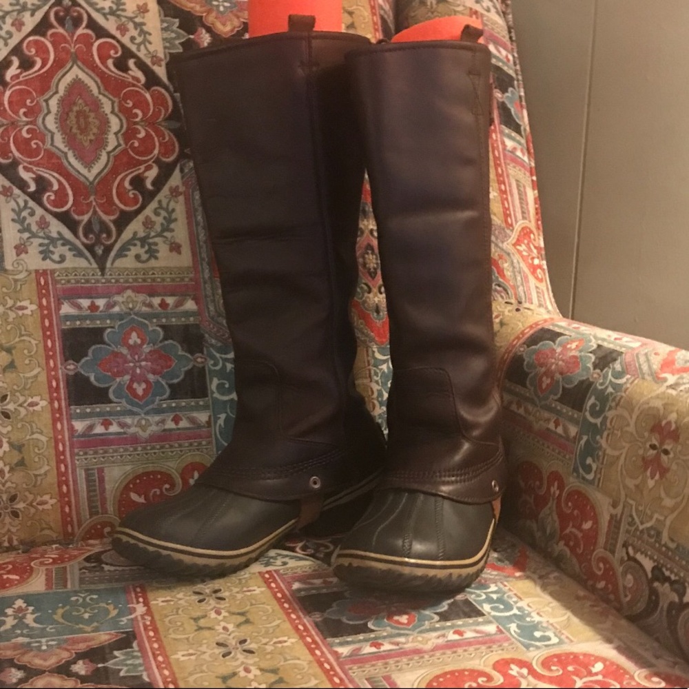 SOREL SLIMPACK TALL RIDING BOOTS SIZE 9.5